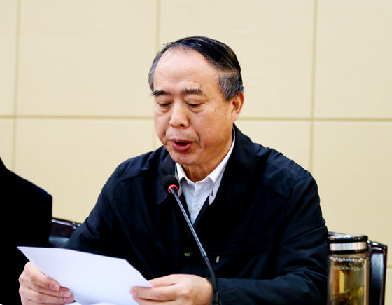 省委第五巡视组副组长蔡鹏,刘兴祥,副厅级巡视专员刘剑铭及巡视组有关